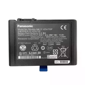 Bateria do laptopa PANASONIC CF-VZSU73R CF-VZSU73SP CF-VZSU73U Toughbook CF-D1