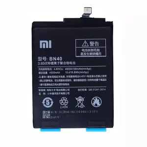 Bateria BN40 do Xiaomi Redmi 4 Pro