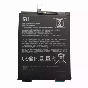 Bateria BN36 do Xiaomi Mi 6X