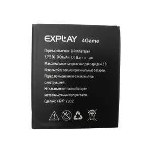 Bateria do Explay 4Game