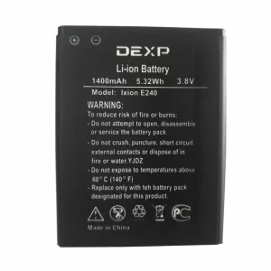 Bateria do DEXP Ixion E240