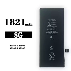 Bateria 616-00357 do iPhone 8G/A1863/A1905/A1906/A1907