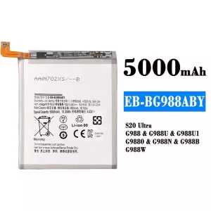 Bateria EB-BG988ABY do Samsung S20 Ultra