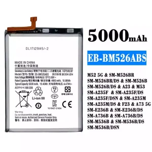 Bateria EB-BM526ABS do Samsung M52 5G/A23/M53/F23/A73 5G