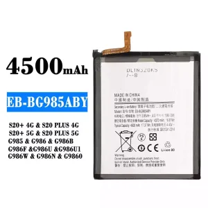 Bateria EB-BG985ABY do Samsung S20+ 4G/S20 PLUS 4G/S20+ 5G/S20 PLUS 5G