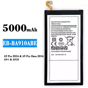 Bateria EB-BA910ABE do Samsung A9 Pro 2016/A9 Pro Duos 2016/A9+