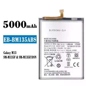 Bateria EB-BM135ABS do Samsung Galaxy M13