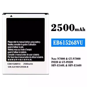 Bateria EB615268VU do Samsung Note N7000