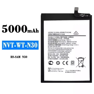 Bateria NVT-WT-N30 do Samsung HS-SAM,N30