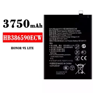 Bateria HB386590ECW do HUAWEI HONOR 9X LITE
