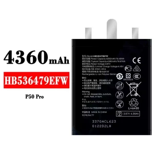 Bateria HB536479EFW do HUAWEI P50 Pro