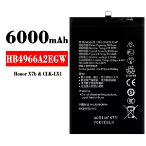 Bateria HB4966A2EGW do HUAWEI Honor X7b