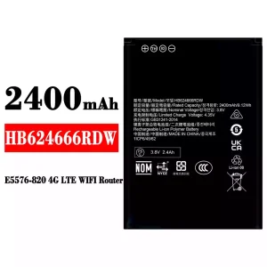 Bateria HB624666RDW do HUAWEI E5576-820 4G LTE WIFI Router