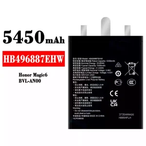 Bateria HB496887EHW do HUAWEI Honor Magie 6