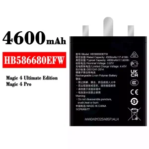 Bateria HB586680EFW do HUAWEI Magic 4 Ultimate Edition / Magic 4 Pro