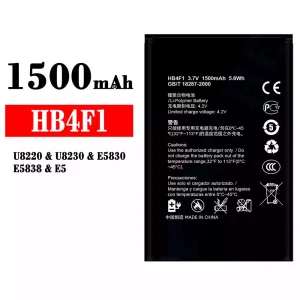 Bateria HB4F1 do HUAWEI U8220/U8230/E5830/E5838/E5