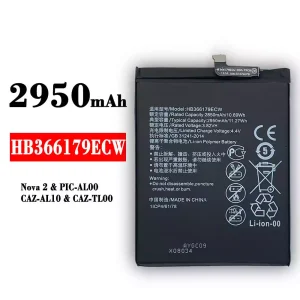 Bateria HB366179ECW do HUAWEI Nova 2