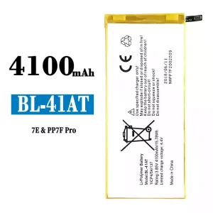 Bateria BL-41AT do Tecno 7E / PP7F Pro