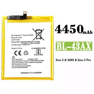 Bateria BL-43AX do Infinix Zero 5 / Zero 5 Pro