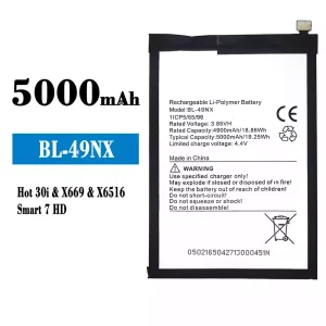 Bateria BL-49NX do Infinix Hot 30i / Smart 7 HD