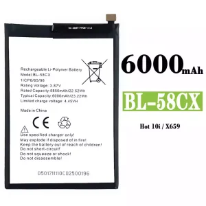 Bateria BL-58CX do Infinix Hot 10i