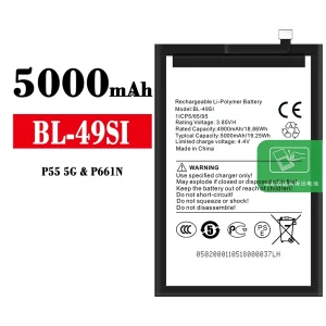 Bateria BL-49SI do ITEL P55 5G