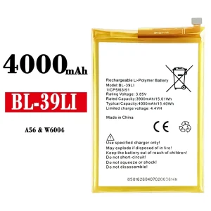 Bateria BL-39Li do ITEL A56