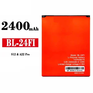 Bateria BL-24FI do ITEL S12/A22 Pro