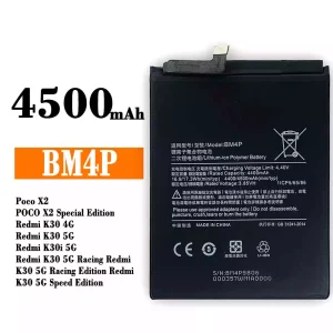 Bateria BM4P do Xiaomi Redmi K30,Poco X2