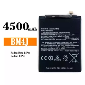 Bateria BM4J do Xiaomi Redmi Note 8 Pro / Redmi 8 Pro