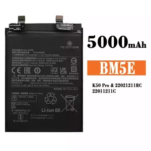 Bateria BM5E do Xiaomi K50 Pro