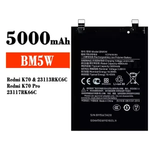 Bateria BM5W do Xiaomi Redmi K70 / Redmi K70 Pro