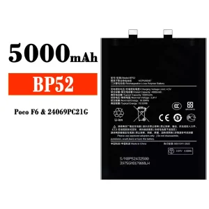 Bateria BP52 do Xiaomi Poco F6