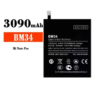 Bateria BM34 do Xiaomi MI NOTE PRO