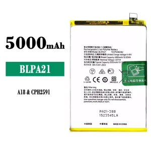 Bateria BLPA21 do OPPO A18
