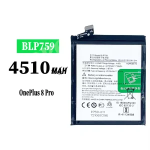 Bateria BLP759 do OnePlus 8 Pro