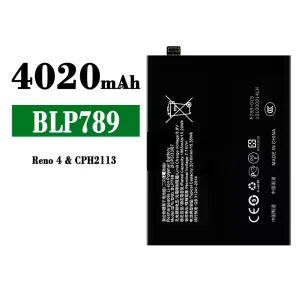 Bateria BLP789 do OPPO Reno 4 5G