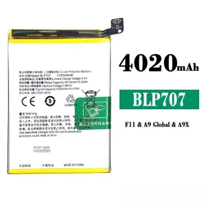 Bateria BLP707 do OPPO A9 /A9X /F11
