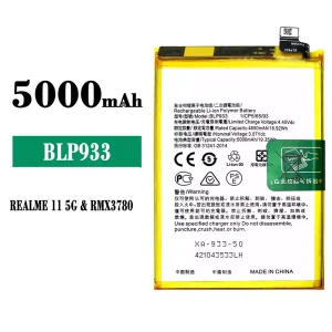 Bateria BLP933 do OPPO Realme 11 / Realme K10