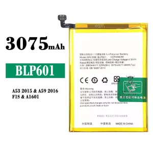 Bateria BLP601 do OPPO A53 2015/A59 2016/F1S
