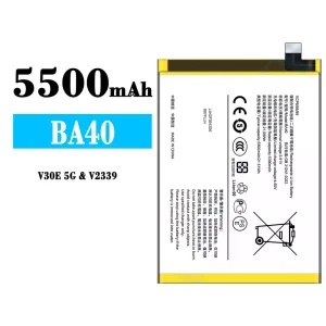 Bateria BA40 do VIVO V30E 5G