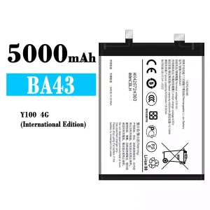 Bateria BA43 do VIVO Y100 4G International Edition
