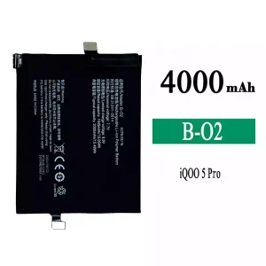 Bateria B-O2 do VIVO iQOO 5 Pro