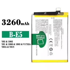Bateria B-E5 do VIVO Y83/Y81/Y83A/Y18S