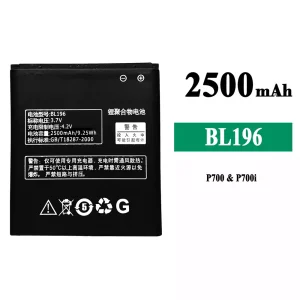Bateria BL196 do Lenovo P700/P700i