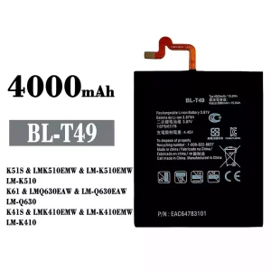 Bateria BL-T49 do LG K51S / K61 / K41S