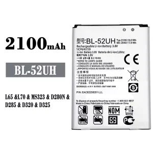 Bateria BL-52UH do LG L65/L70