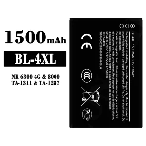 Bateria BL-4XL do Nokia NK 6300 4G/8000