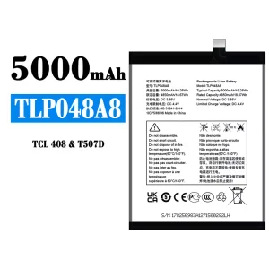 Bateria TLP048A8 do Alcatel TCL 408/T507D