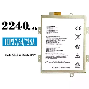 Bateria ICP37/54/72SA do ZTE A310